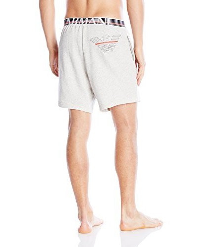 Emporio Armani Hommes Retro Eagle French Terry Bermuda Short