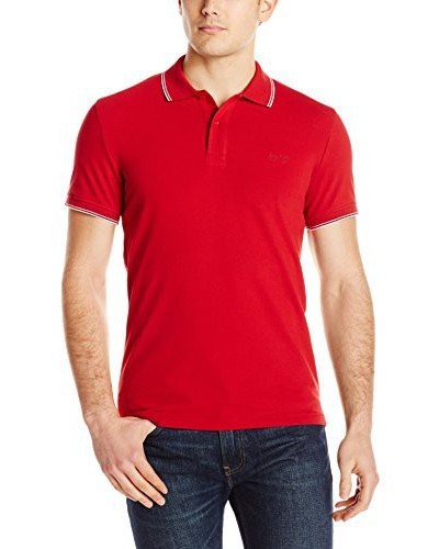 Armani Jeans Hommes Modern-Fit Pique Polo