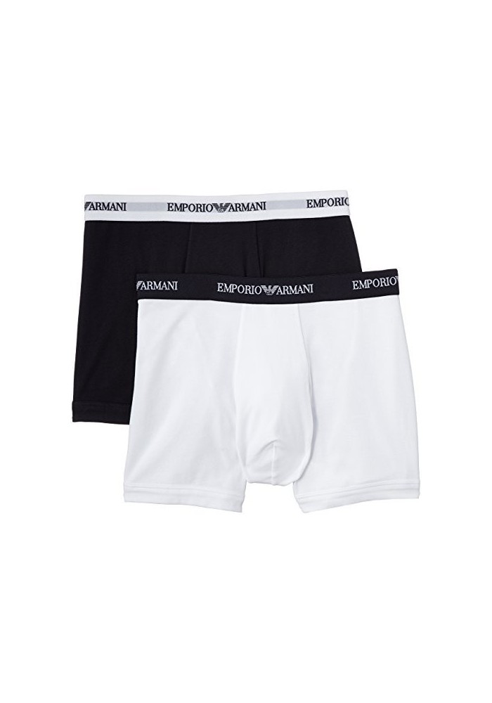 Emporio Armani Hommes 2 Pack Boxer en Coton