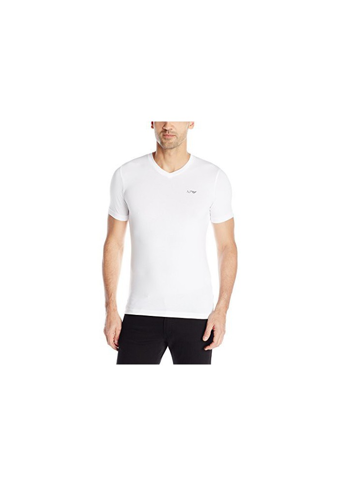 Armani Jeans Hommes Extra Slim-Fit T-Shirt col en V