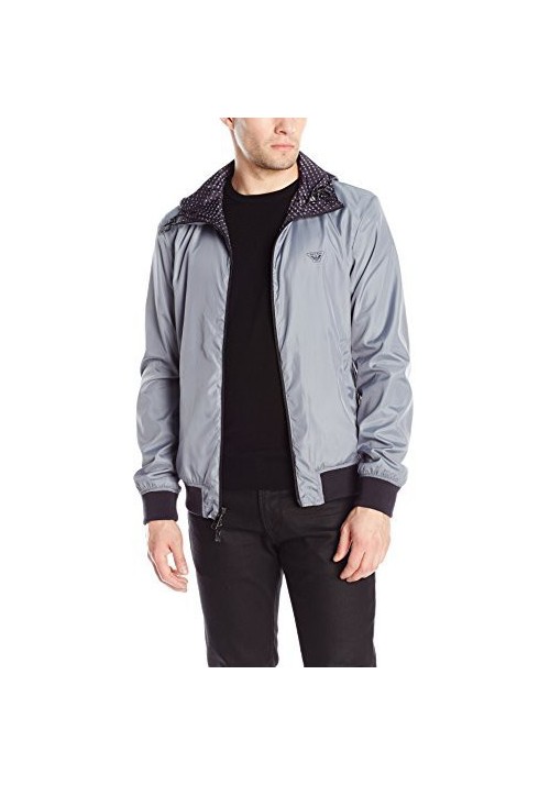 Armani Jeans Hommes Printed Logo Veste