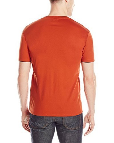 T-Shirt col en V Armani Jeans Logo 