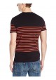 Armani Jeans Hommes Yarned Dye Striped Jersey T-Shirt