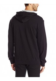 Armani Jeans Hommes Fleece Zip Up Logo Sweat à capuche