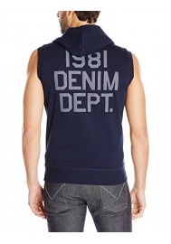 Armani Jeans Hommes Regular Fit Sleeveless Sweat à capuche