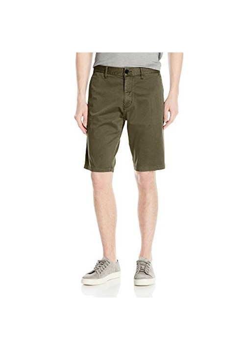 Armani Jeans Hommes Pigment Dyed Flat Front Short