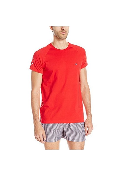 Emporio Armani Hommes Tattoo Inspired T-Shirt col Rond