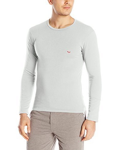 Emporio Armani Hommes T-shirt Col Rond Lounge