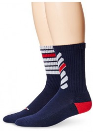 Emporio Armani Hommes Fancy Coton Pack de 2 paires de chaussettes