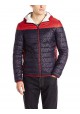 Armani Jeans Hommes AK Doudoune Reversible Light Weight Logo Puffer