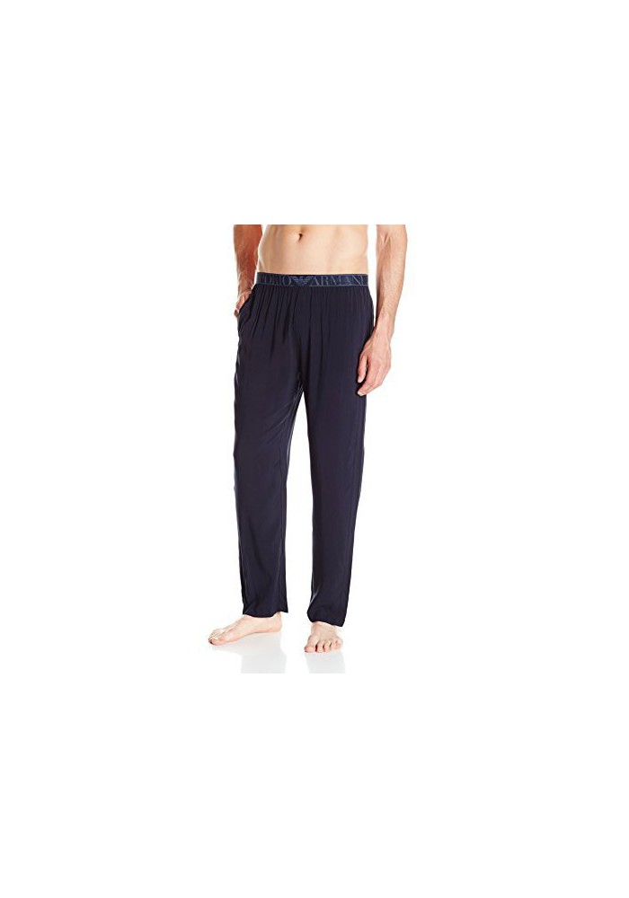 Emporio Armani Hommes Tonal Collection Viscose Pyjama Pantalons