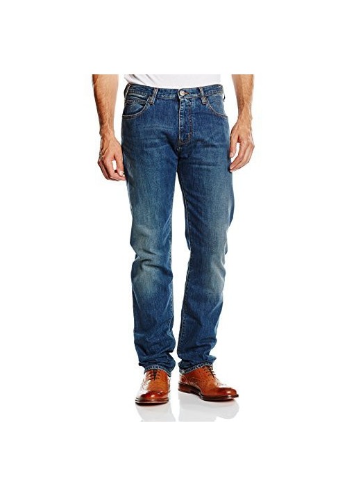 Armani Jeans Hommes Slim Fit Straight Leg Confort Stretch Jeans,Denim