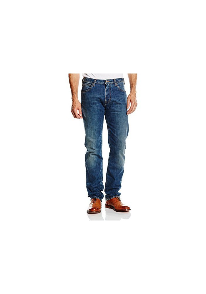 Armani Jeans Hommes Slim Fit Straight Leg Confort Stretch Jeans,Denim