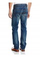 Armani Jeans Hommes Slim Fit Straight Leg Confort Stretch Jeans,Denim