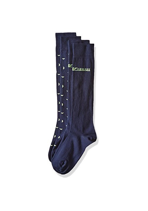 Emporio Armani Hommes ed Basic Coton Pack de 2 paires de chaussettes