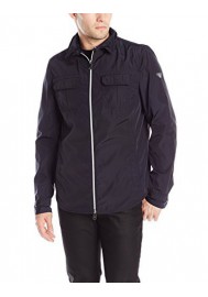 Armani Jeans Hommes Veste Nylon Zip Overshirt