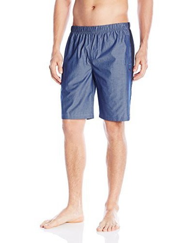 Emporio Armani Hommes Chambray and Viscose Bermuda Short