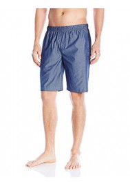 Emporio Armani Hommes Chambray and Viscose Bermuda Short