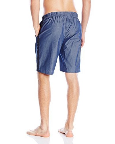 Emporio Armani Hommes Chambray and Viscose Bermuda Short