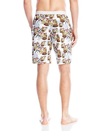 Emporio Armani Hommes Tattoo Inspired Printed Bermuda Short