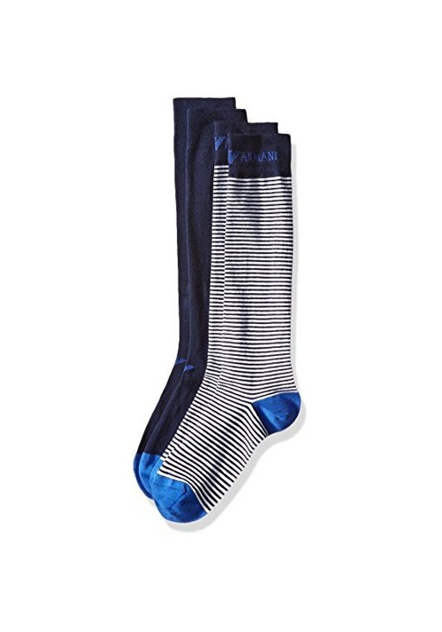2 paires de chaussettes Emporio Armani  Coton
