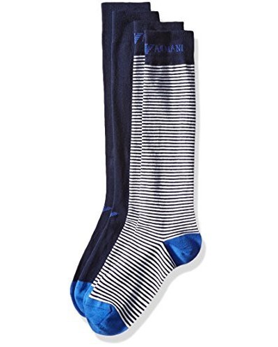 2 paires de chaussettes Emporio Armani  Coton