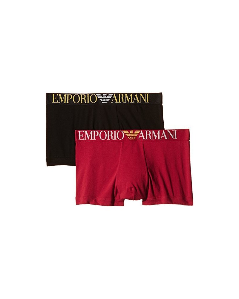 Emporio Armani Hommes Flash Dual Tone Boxer (Pack de 2)