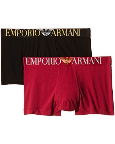 Emporio Armani Hommes Flash Dual Tone Boxer (Pack de 2)