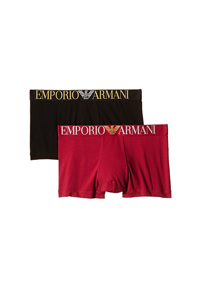 Emporio Armani Hommes Flash Dual Tone Boxer (Pack de 2)