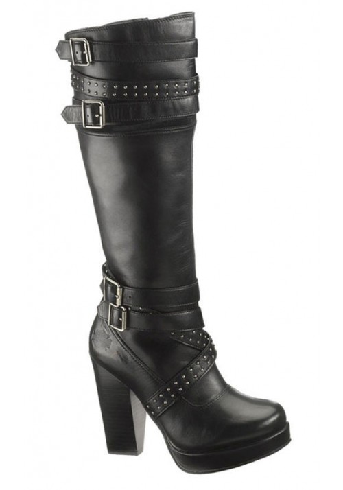 Bottes - Harley Davidson - Celia D83582 Noir - Femmes