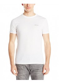 Armani Jeans Hommes Regular Fit T-Shirt Col Rond, White