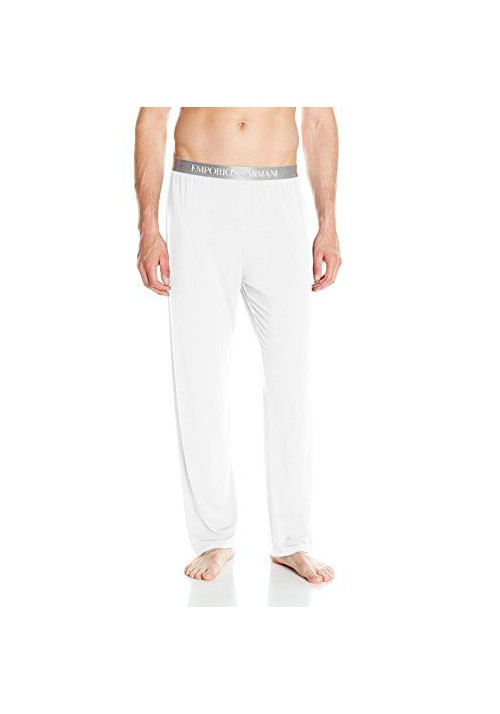 Emporio Armani Hommes Stretch Modal Classic Lounge Pantalons  Metallic