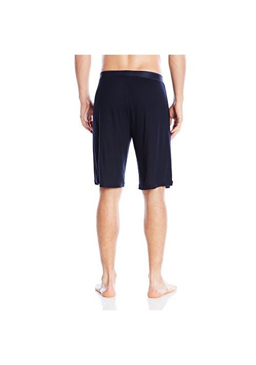 Emporio Armani Hommes Viscose Bermuda Short Tonal Logo