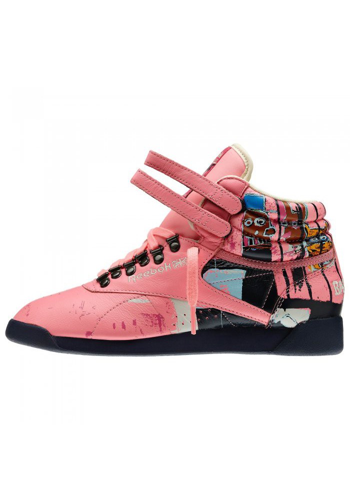 reebok leopard femme