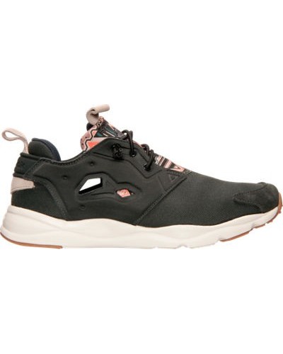 Chaussure Reebok Furylite GP Running Homme V67075-BLK Gravel / Chalk / Parchment
