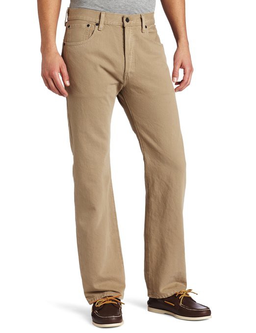 Levi s 501 Original Button Fly Jeans Timberwolf Marron 501 1212 Hommes