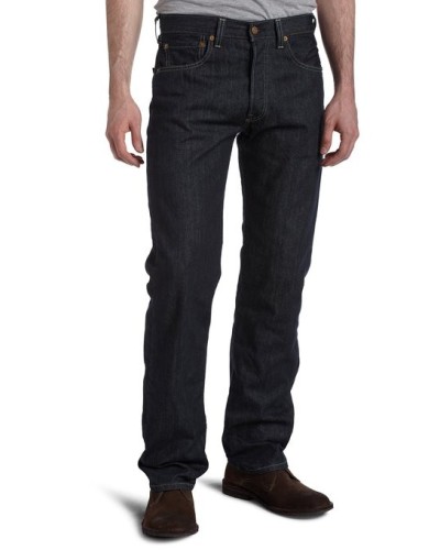 Levi's 501 Original Button Fly Jeans Clean Rigid 501-0536 Hommes