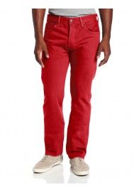 Levi's 501 Original Button Fly Jeans Jester Red 501-1584  Hommes