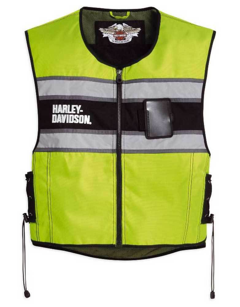 Blouson Harley Davidson / Homme HiVis Yellow Gilet sans manches 9817310VM