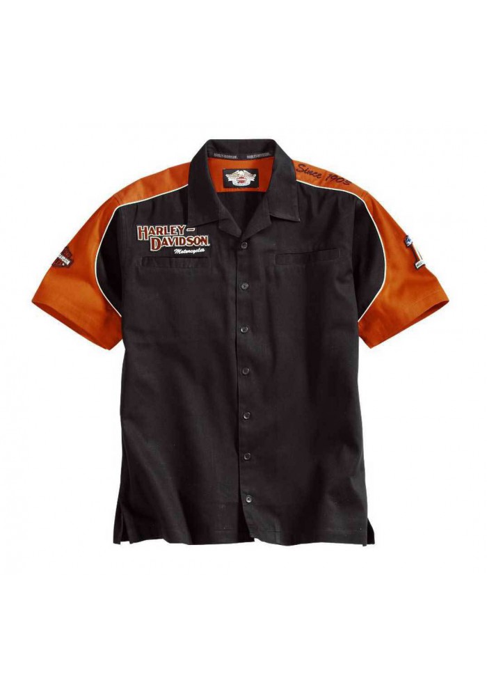 Harley Davidson Homme Prestige Garage Chemise Manches courtes 99250-06VM