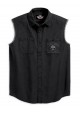 Harley Davidson Homme Willie G. Skull Blowout Button Muscle Chemise 99139-10VM