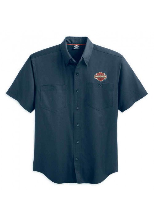 Harley Davidson Homme Performance Flames   Chemise Manches courtes 99070-12VM