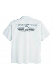 Harley Davidson Homme Performance Skull Garage Chemise Manches courtes 99069-12VM