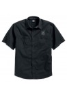 Harley Davidson Homme Skull Shield Chemise Manches Courtes, Noir. 99009-16VM