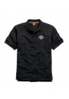 Harley Davidson Homme Polo, Brodée Rouge Bar & Shield Noir 99007-15VM