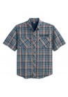 Harley Davidson Homme Performance Plaid Chemise Manches courtes 99071-12VM