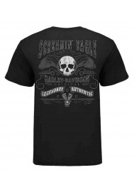 Harley Davidson Homme Eagle Tonal Skull Wings Noir HARLMT0230