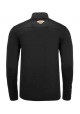 Harley Davidson Homme Eagle Contrast 1/4-Zip Pullover, Noir HARLMS0069