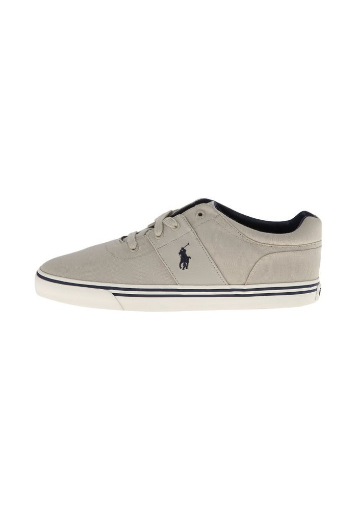 Chaussure Ralph Lauren - Hamilton Classic Stone Toile - Homme 