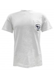 Harley Davidson Homme Eagle Bar &amp; Shield Profile Tee, Manches Courtes Blanc